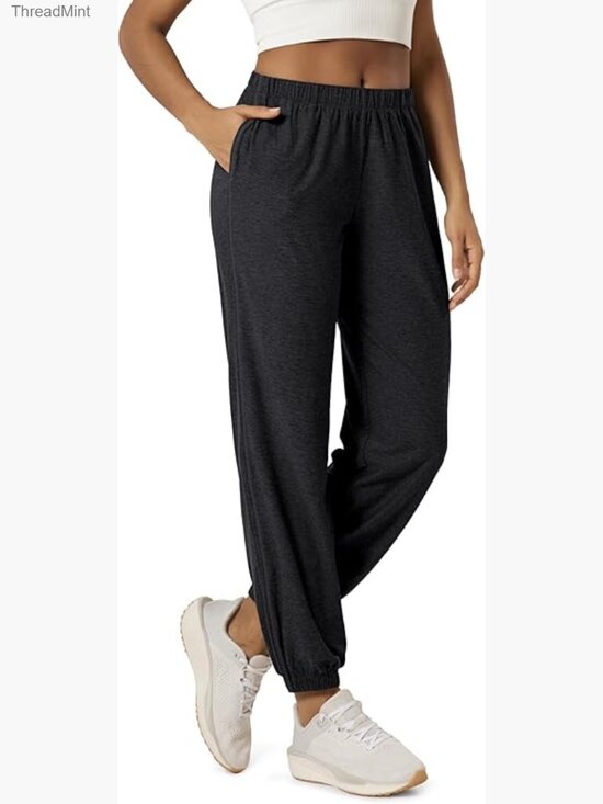 Pants - Ultra Soft Performance Sweatpants Joggers Mid Rise with Pockets